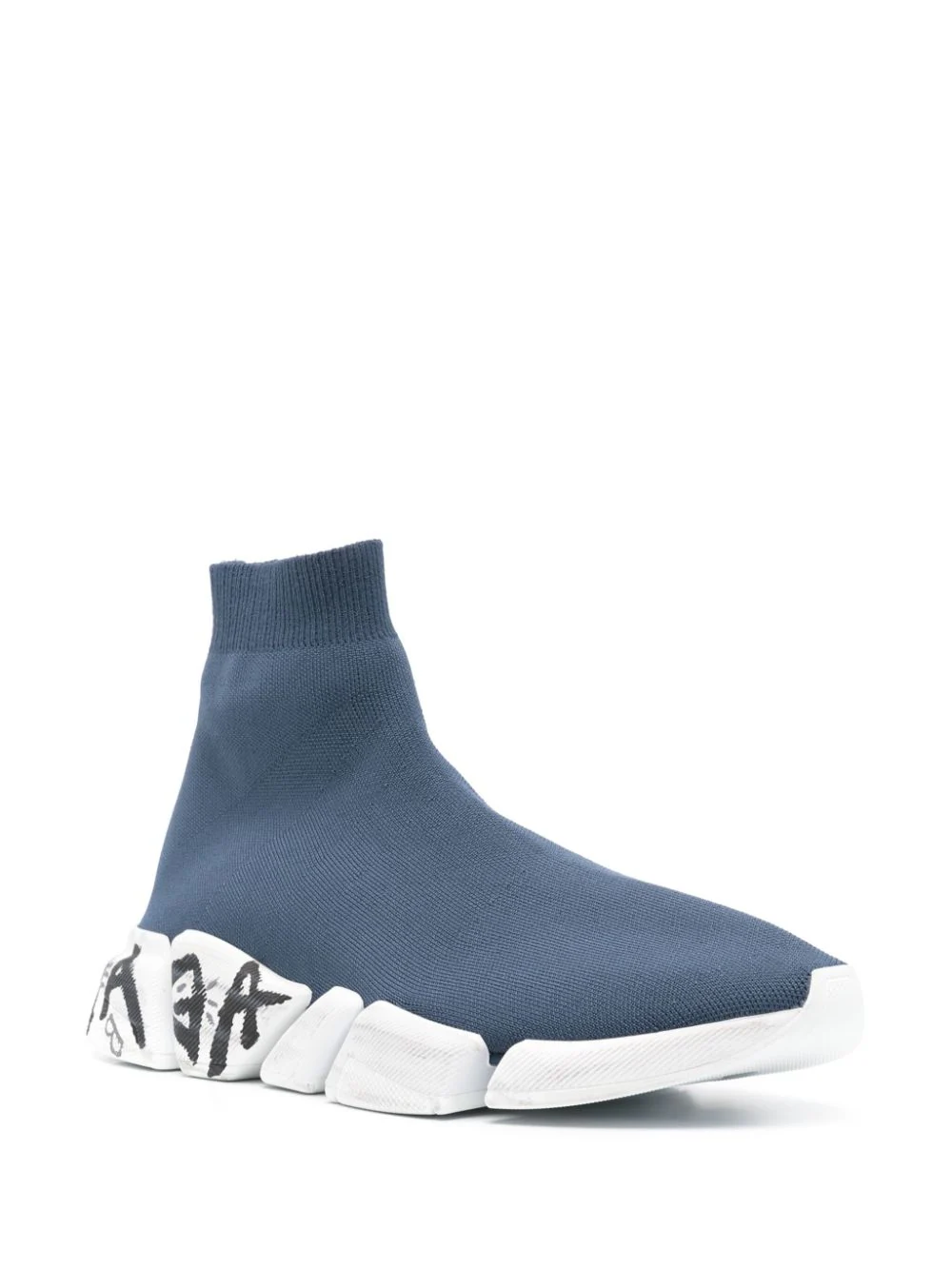 Balenciaga Speed Trainer Grafitti 2.0 Blue